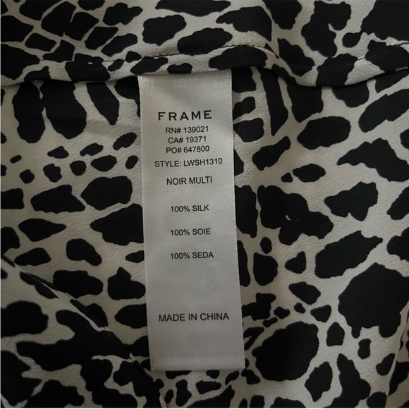 Frame Silk Animal Print Tank - Picture 7 of 8